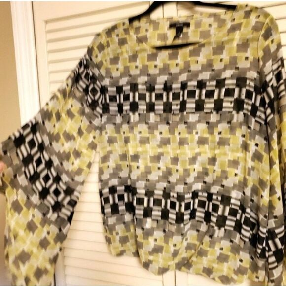 2 piece Alfani blouse with tiny black sequins - Picture 9 of 9